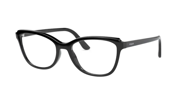 VOGUE EYEWEAR Donna VO5292 W44 BLACK Montature da vista Plastica Nero  Squadrata