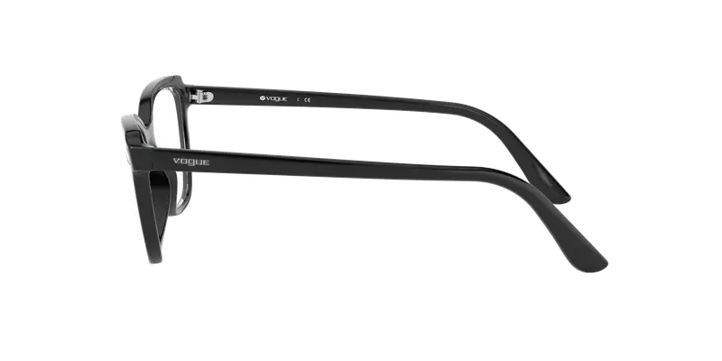 VOGUE EYEWEAR Donna VO5292 W44 BLACK Montature da vista Plastica Nero Squadrata miniatura 2