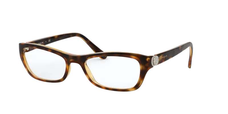 VOGUE EYEWEAR Donna VO5306B W656 Montature da vista Plastica Havana scuro  Squadrata