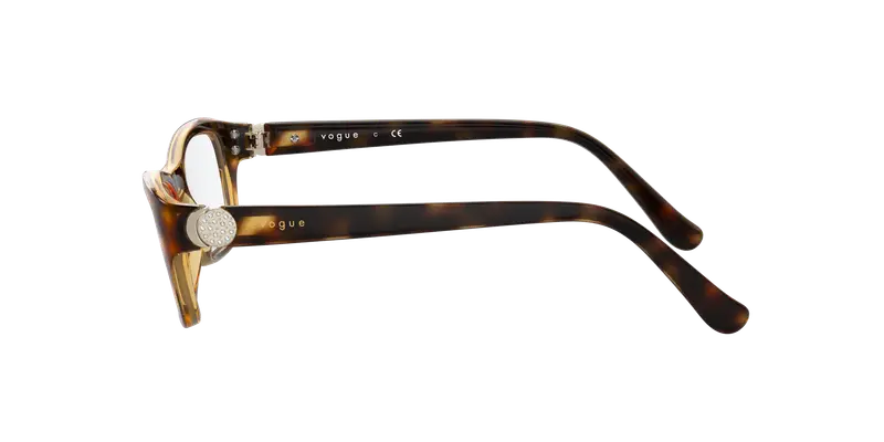 VOGUE EYEWEAR Donna VO5306B W656 Montature da vista Plastica Havana scuro Squadrata miniatura 2