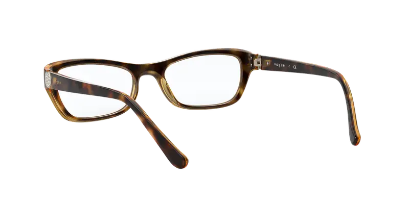 VOGUE EYEWEAR Donna VO5306B W656 Montature da vista Plastica Havana scuro Squadrata miniatura 3