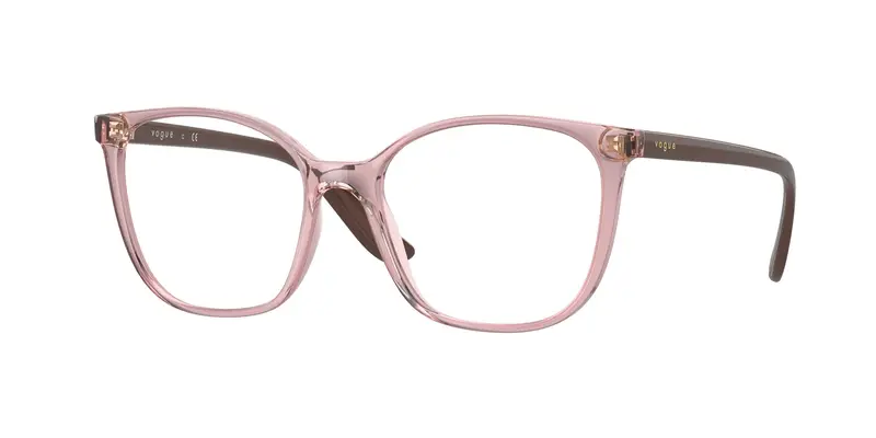 VOGUE EYEWEAR Donna VO5356  2864 Montature da vista Iniettato Marrone Trasparente Squadrata Normale