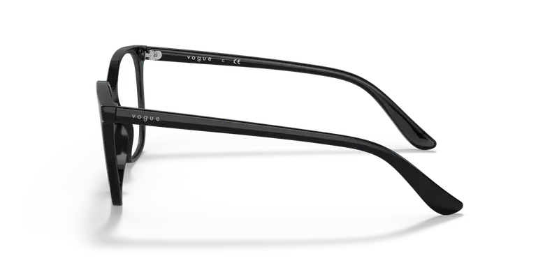 VOGUE EYEWEAR Donna VO5356 W44 Montature da vista Iniettato Nero Trasparente Squadrata Normale miniatura 3