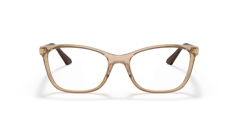 VOGUE EYEWEAR Donna VO5378 2826 Montature da vista Iniettato Marrone Trasparente Pillow Normale miniatura 2