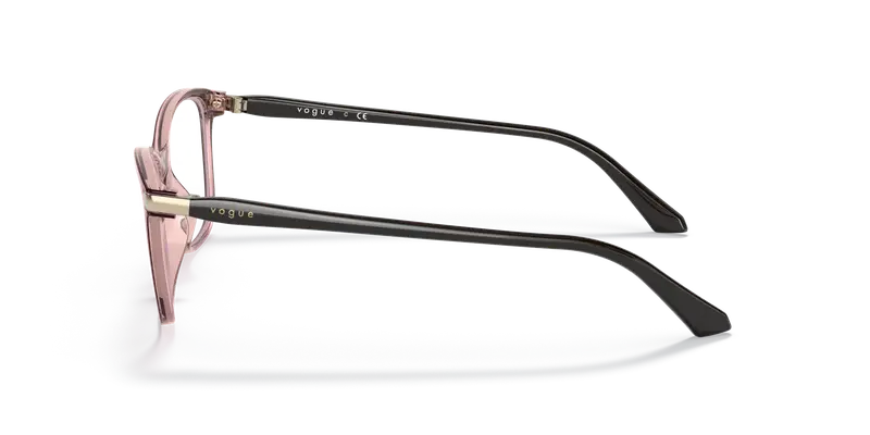 VOGUE EYEWEAR Donna VO5378 2907 Montature da vista Iniettato Marrone Trasparente Pillow Normale miniatura 3