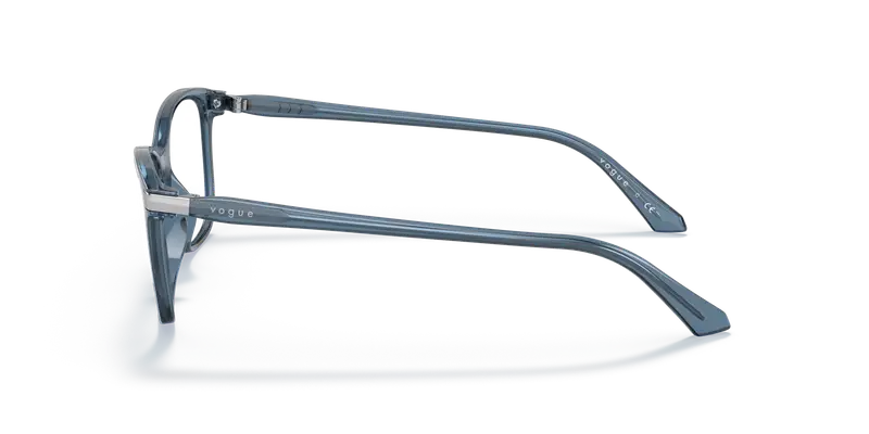 VOGUE EYEWEAR Donna VO5378 2986 Montature da vista Iniettato Blu Trasparente Pillow Normale miniatura 3