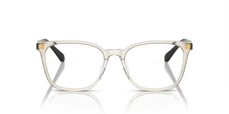 VOGUE EYEWEAR Donna VO5399D 2998 Montature da vista Acetato Marrone Trasparente Squadrata Normale miniatura 2