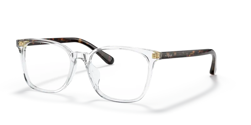 VOGUE EYEWEAR Donna VO5399D W745 Montature da vista Acetato Trasparente Trasparente Squadrata Normale miniatura 3