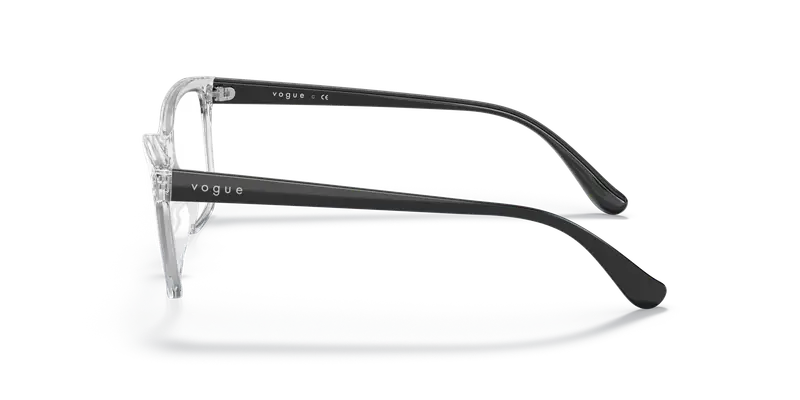 VOGUE EYEWEAR Donna VO5420 W745 Montature da vista Iniettato Trasparente Trasparente Pillow Normale miniatura 3