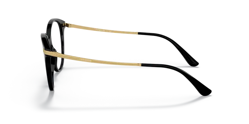 VOGUE EYEWEAR Donna VO5423 W44 Montature da vista Plastica Nero Pantos miniatura 3