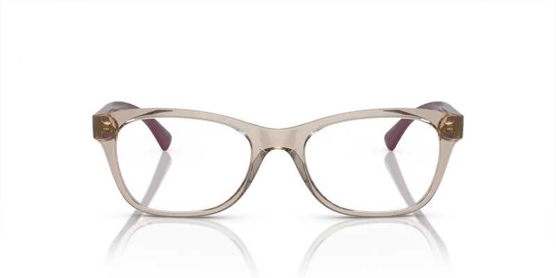 VOGUE EYEWEAR Donna VO5424B 2990 Montature da vista Iniettato Marrone Trasparente Pillow Normale miniatura 2