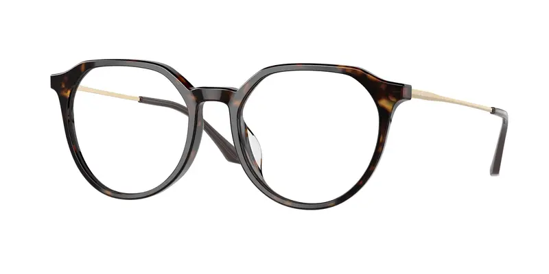 VOGUE EYEWEAR Donna VO5430D  W656 Montature da vista Acetato Marrone Trasparente Geometrica Normale