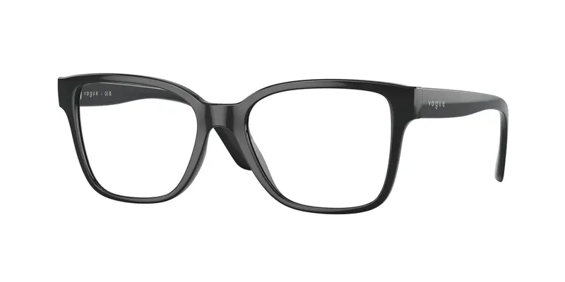 VOGUE EYEWEAR Donna VO5452  W44 Montature da vista Iniettato Nero Trasparente Squadrata Normale