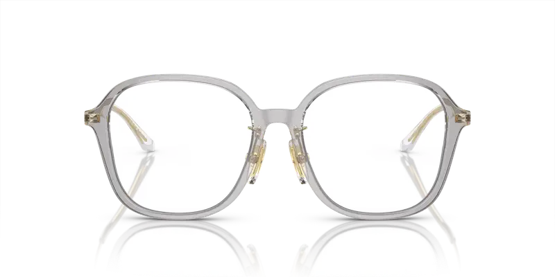 VOGUE EYEWEAR Donna VO5467D 2820 Montature da vista Acetato Grigio Trasparente Squadrata Normale miniatura 2