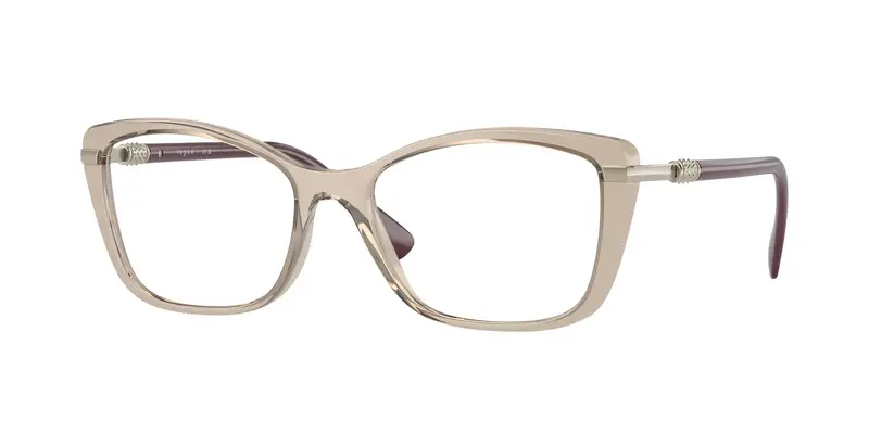 VOGUE EYEWEAR Donna VO5487B  2990 Montature da vista Iniettato Marrone  Farfalla