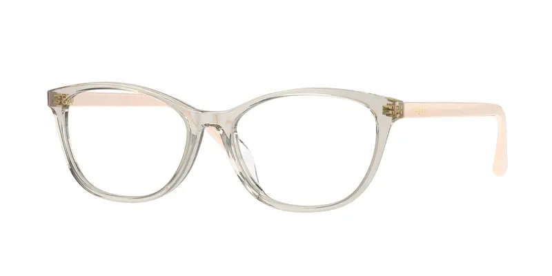 VOGUE EYEWEAR Donna VO5502D  2998 Montature da vista Acetato Trasparente Trasparente Cat Eye Normale
