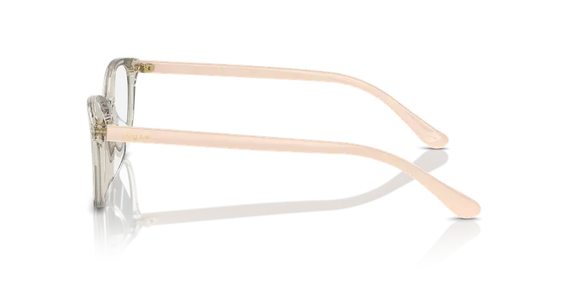 VOGUE EYEWEAR Donna VO5502D 2998 Montature da vista Acetato Trasparente Trasparente Cat Eye Normale miniatura 3