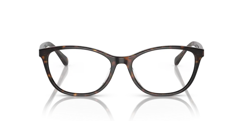 VOGUE EYEWEAR Donna VO5502D W656 Montature da vista Acetato Marrone Trasparente Cat Eye Normale miniatura 2