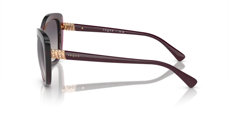 VOGUE EYEWEAR Occhiali da sole Donna Rosso 860106 miniatura 3