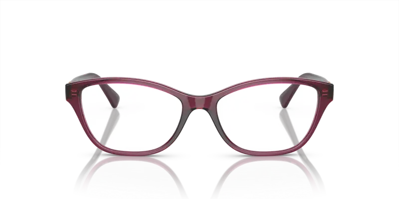 VOGUE EYEWEAR Donna VO5516B 2989 Montature da vista Nylon Viola Trasparente Pillow Normale miniatura 2