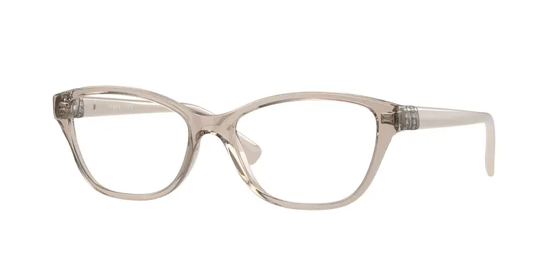 VOGUE EYEWEAR Donna VO5516B  2990 Montature da vista Nylon Marrone Trasparente Pillow Normale