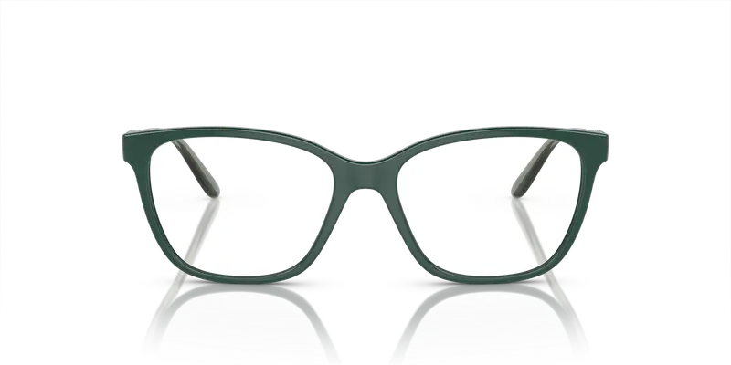 VOGUE EYEWEAR Donna VO5518 3050 Montature da vista Nylon Verde Trasparente Pillow Normale miniatura 2