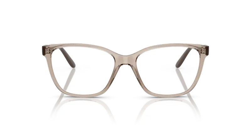 VOGUE EYEWEAR Donna VO5518 3181 Montature da vista Nylon Marrone Trasparente Pillow Normale miniatura 2