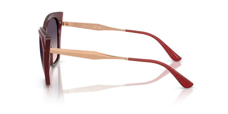 VOGUE EYEWEAR Occhiali da sole Donna Rosso 845939 miniatura 3