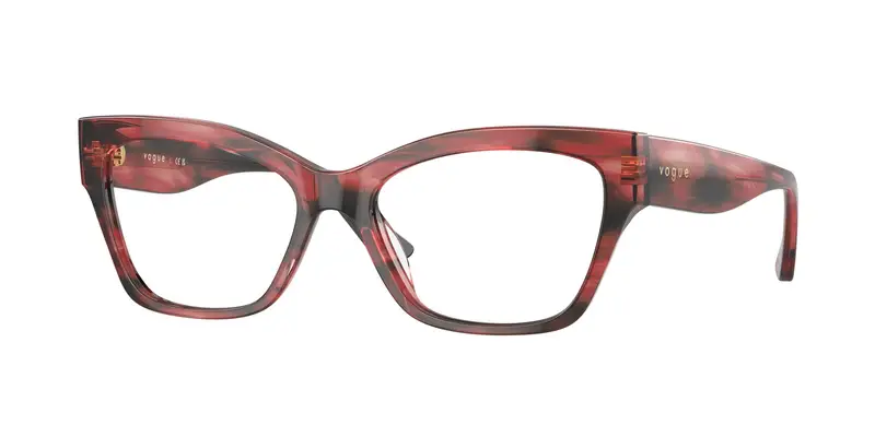 VOGUE EYEWEAR Donna VO5523  3089 Montature da vista Acetato Tartaruga Trasparente Cat Eye Normale
