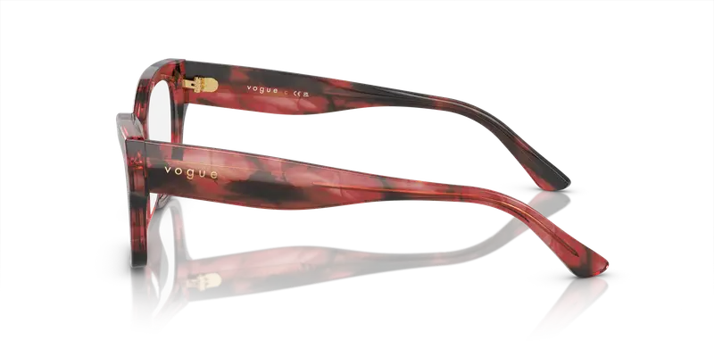 VOGUE EYEWEAR Donna VO5523 3089 Montature da vista Acetato Tartaruga Trasparente Cat Eye Normale miniatura 3