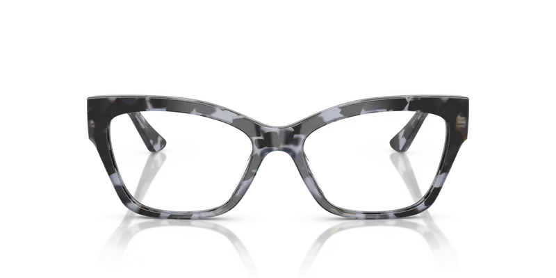 VOGUE EYEWEAR Donna VO5523 3147 Montature da vista Acetato Blu Trasparente Cat Eye Normale miniatura 2