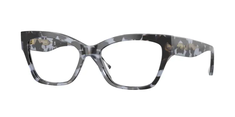Donna VO5523 3147 Montature da vista Acetato Blu Trasparente Cat Eye Normale