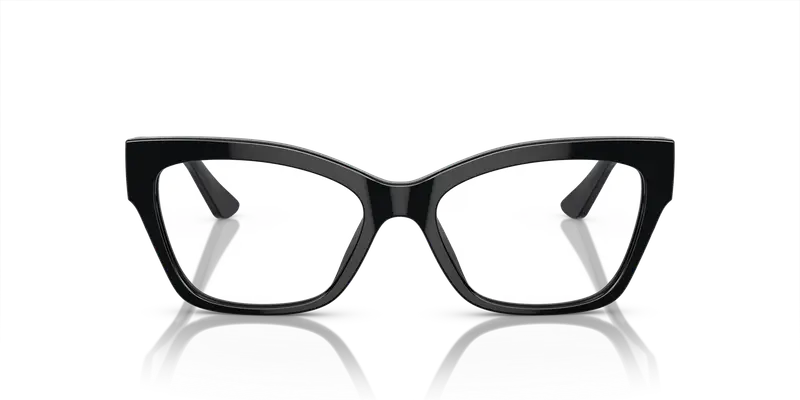 VOGUE EYEWEAR Donna VO5523 W44 Montature da vista Acetato Nero Trasparente Cat Eye Normale miniatura 2