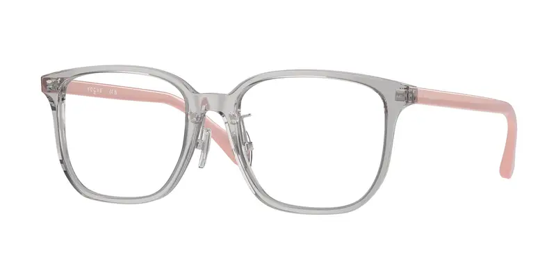 VOGUE EYEWEAR Donna VO5550D  2820 Montature da vista Acetato Grigio Trasparente Pillow Normale