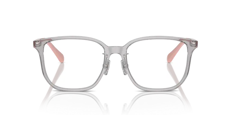 VOGUE EYEWEAR Donna VO5550D 2820 Montature da vista Acetato Grigio Trasparente Pillow Normale miniatura 2