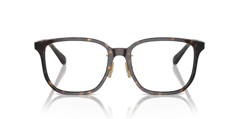 VOGUE EYEWEAR Donna VO5550D W656 Montature da vista Acetato Marrone Trasparente Pillow Normale miniatura 2