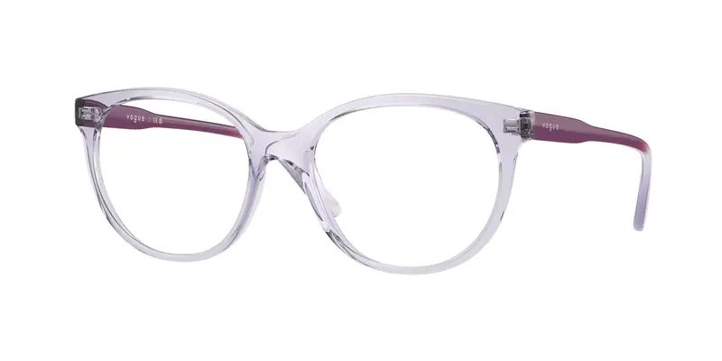 VOGUE EYEWEAR Donna VO5552  2745 Montature da vista Nylon Viola Trasparente Pantos Normale