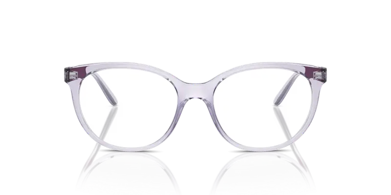 VOGUE EYEWEAR Donna VO5552 2745 Montature da vista Nylon Viola Trasparente Pantos Normale miniatura 2