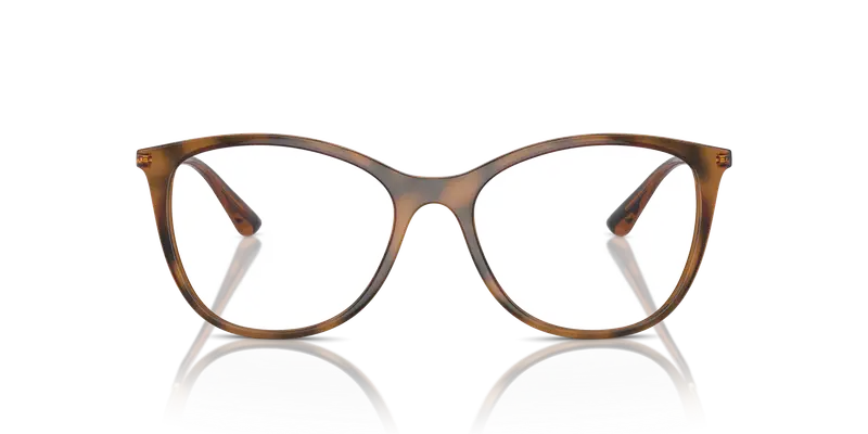 VOGUE EYEWEAR Donna VO5562 2386 Montature da vista Iniettato Marrone Trasparente Pantos Normale miniatura 2