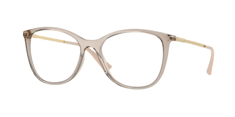 VOGUE EYEWEAR Donna VO5562  2990 Montature da vista Iniettato Marrone Trasparente Pantos Normale