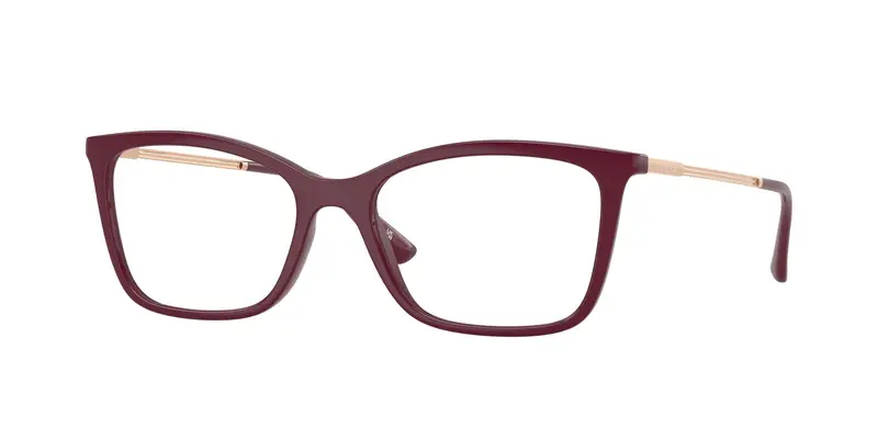 VOGUE EYEWEAR Donna VO5563  2875 Montature da vista Nylon Rosso Trasparente Farfalla Normale