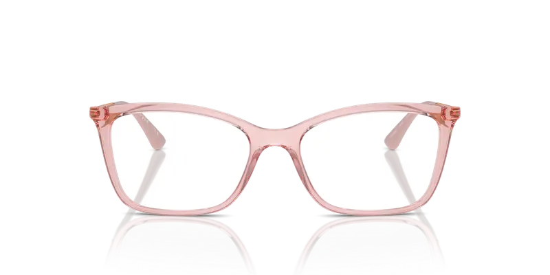 VOGUE EYEWEAR Donna VO5563 2939 Montature da vista Nylon Rosa Trasparente Farfalla Normale miniatura 2