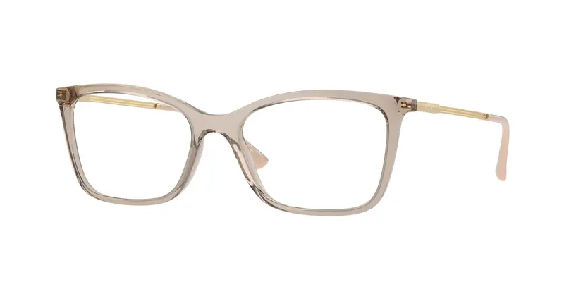 VOGUE EYEWEAR Donna VO5563  2990 Montature da vista Nylon Marrone Trasparente Farfalla Normale