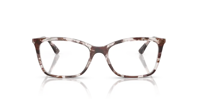 VOGUE EYEWEAR Donna VO5563 3218 Montature da vista Nylon Tartaruga Trasparente Farfalla Normale miniatura 2