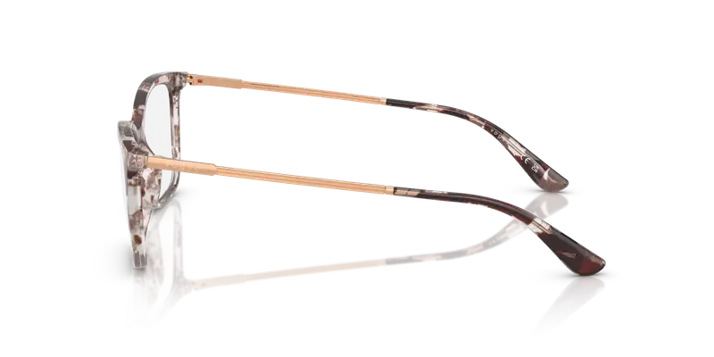 VOGUE EYEWEAR Donna VO5563 3218 Montature da vista Nylon Tartaruga Trasparente Farfalla Normale miniatura 3