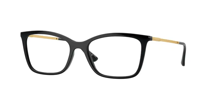 VOGUE EYEWEAR Donna VO5563  W44 Montature da vista Nylon Nero Trasparente Farfalla Normale