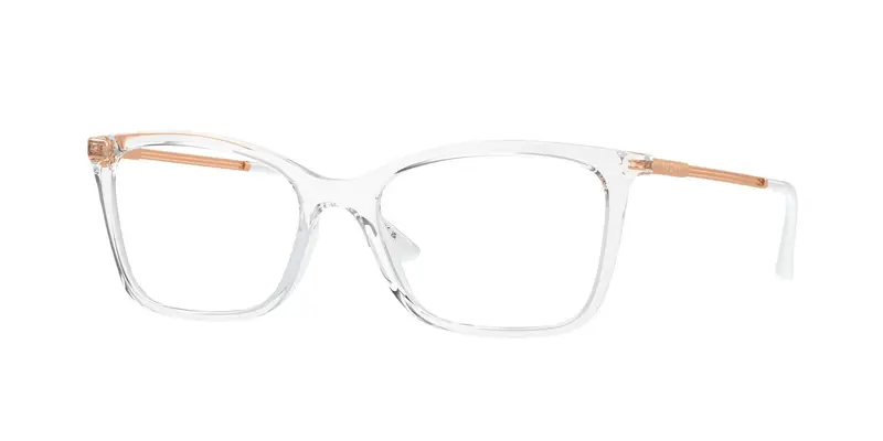 VOGUE EYEWEAR Donna VO5563  W745 Montature da vista Nylon Trasparente Trasparente Farfalla Normale