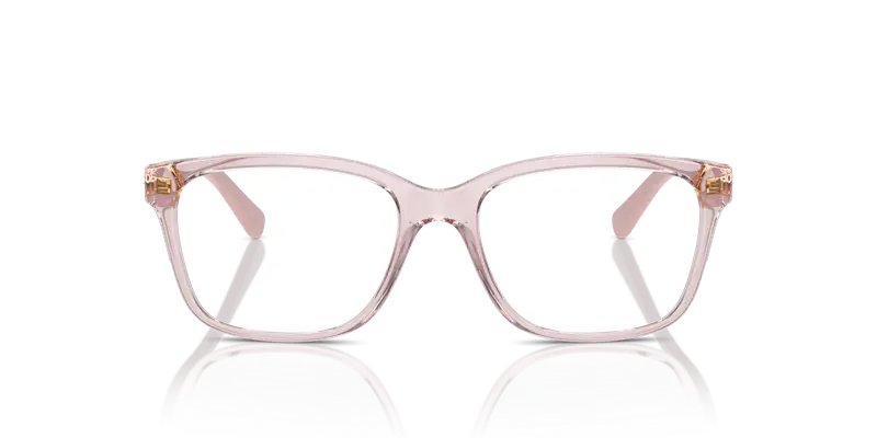 VOGUE EYEWEAR Donna VO5574B 2942 Montature da vista Nylon Rosa Trasparente Pillow Normale miniatura 2