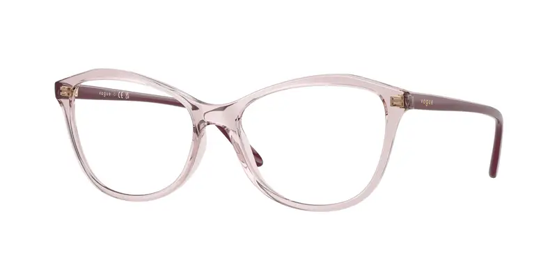 VOGUE EYEWEAR Donna VO5602  2942 Montature da vista Nylon Rosa Trasparente Geometrica Normale