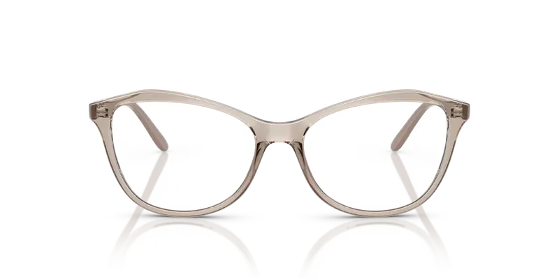 VOGUE EYEWEAR Donna VO5602 2990 Montature da vista Nylon Marrone Trasparente Geometrica Normale miniatura 2